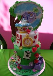 BIRTHDAY - ALICE IN WONDERLAND