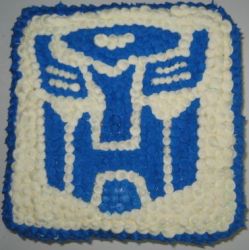 Transformers Autobot birthday cake.JPG