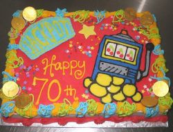 Slot machine birthday cake for 70th birthday.JPG