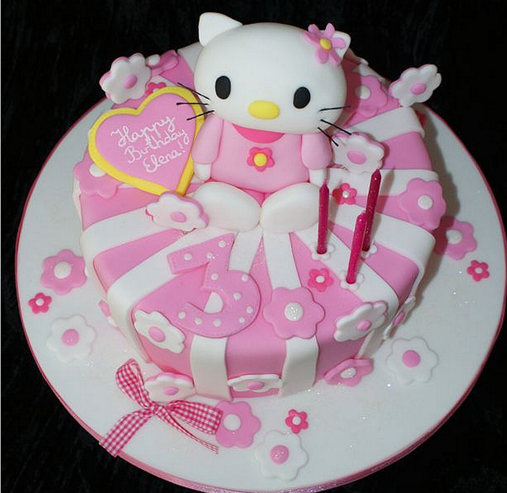 White pink Hello Kitty cakes photos.PNG