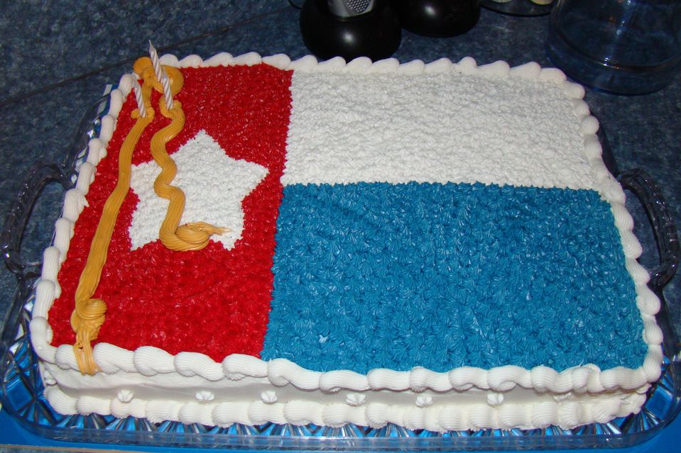 Texas flag birthday cake.JPG