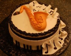 Jazz music birthday cake.JPG