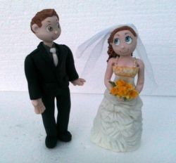 wedding cake topper by Sandra's Cake Toppers and Decorations