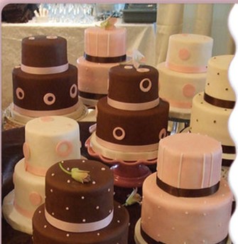 different Wedding Cakes with elegant and modern look
