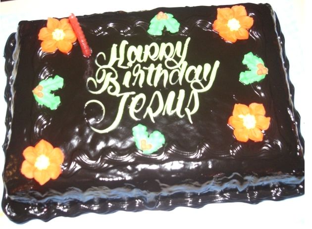 Square chocolate Christmas cake pix.JPG