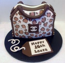 Coach Handbag Sweet 16 Birthday Cake.JPG