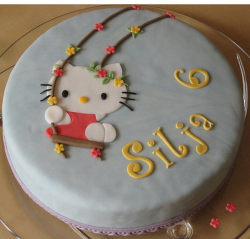 Modern Hello Kitty for kids_Hello Kitty on the swing cake decor.PNG