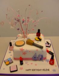 Make-up and cosmetics birthday cake.JPG
