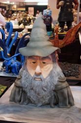 Gandalf the Grey Lord of the Rings Sculpted Cake.JPG