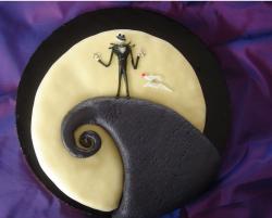 The Nightmare Before Christmas cake photo.JPG