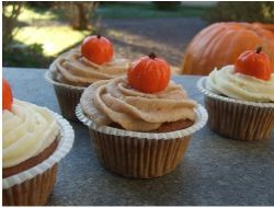 Very cute pumpkin cupcakes for halloween.JPG