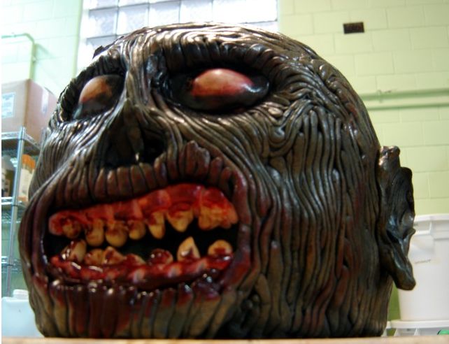 Zombie cake with bloody mounth.JPG