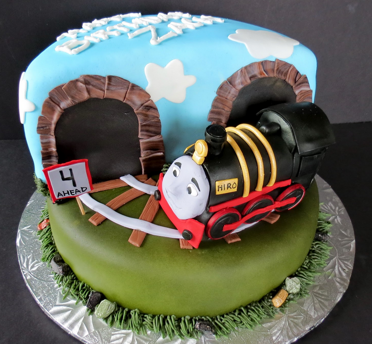 Thomas the train Hero train cake photo.PNG