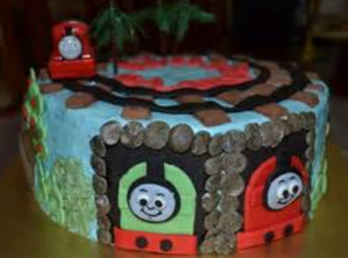 Around Thomas the train cakes images.PNG