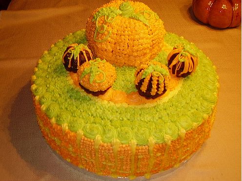 Halloween Pumpkin Cakes.JPG