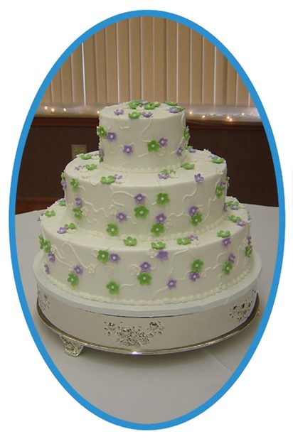 cut decor wedding cake