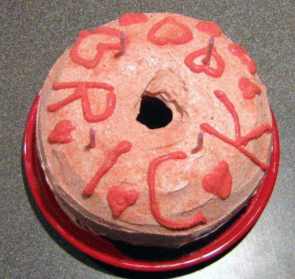 Red valentine birthday cake.JPG