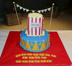 Popcorn Bag Carnival Theme Cake.JPG