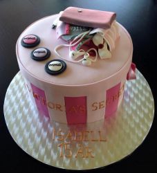 Victoria's Secret Gift Box Birthday Cake.JPG