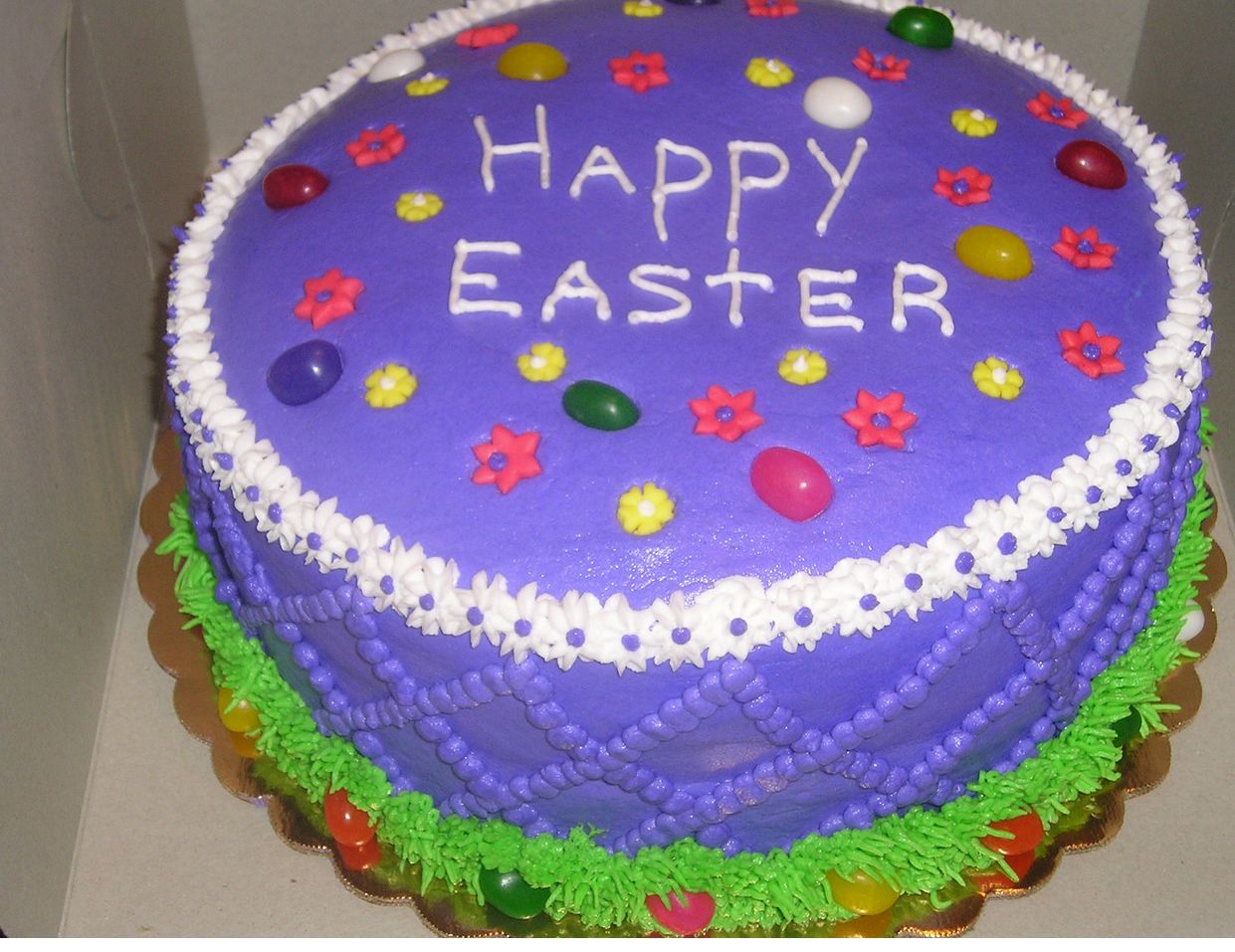 Colorful happy easter cake photos.JPG