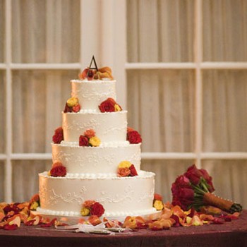 wedding cake ideas_cakes with fresh flowers