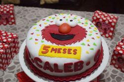 Elmo Birthday Cake for 5 Year-Old.JPG