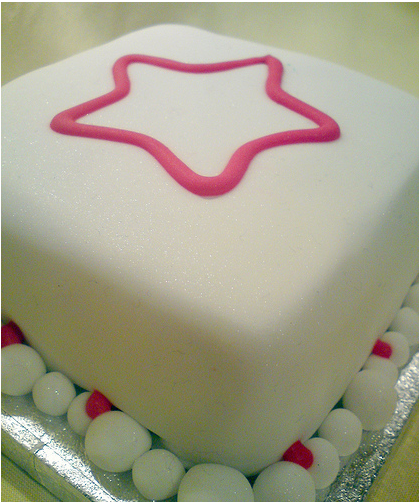 Red Simple star Christmas Fruit Cake image.PNG