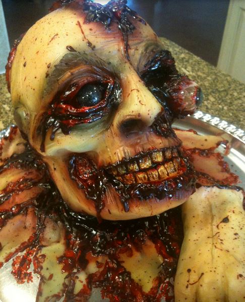 Scary Halloween Zombie Cakes.JPG