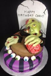 Zombie Birthday Cake picture.JPG