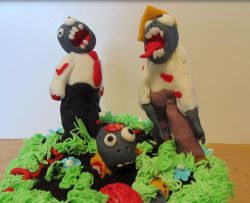 Zombie Birthday Cake very colorful.JPG