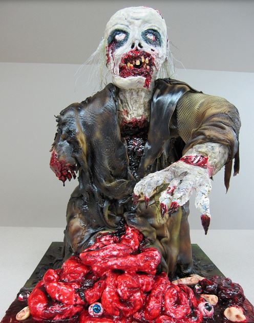 Scary Halloween Zombie Cakes photo.JPG