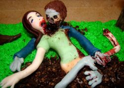 Scary Zombie Birthday Cake pictures.JPG