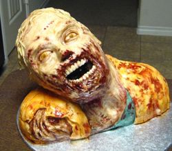 Walking Dead Zombie Cake picture.JPG