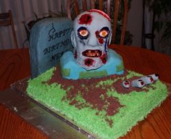 Zombie Birthday Cake Ideas photo.JPG