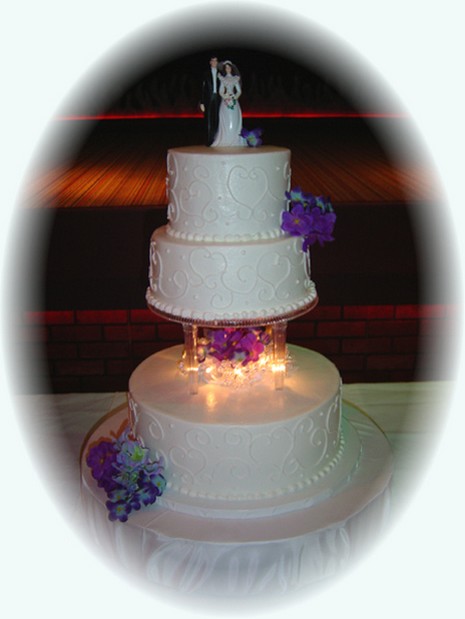 wedding cake fountains
