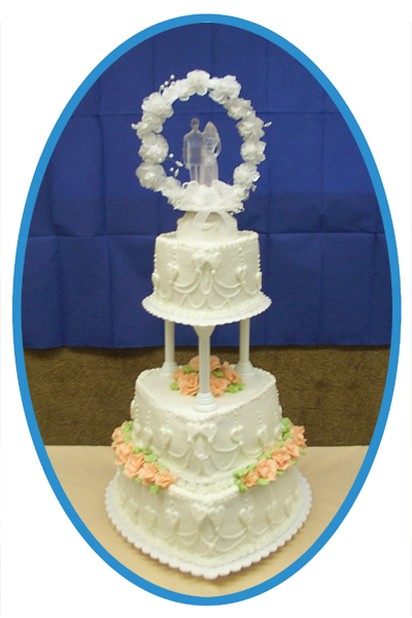 princess wedding cake