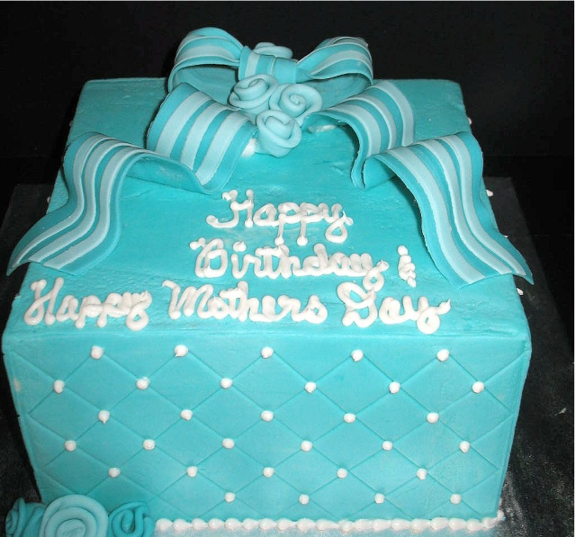 Bright blue Happy Birthday and Mother's Day Cake pictures.PNG