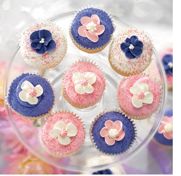 Light pink and dark purple happy mother's day cupcakes.PNG