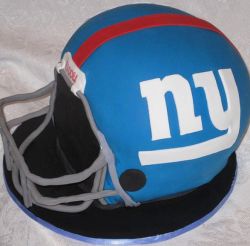 New York Giants helmet cake.JPG
