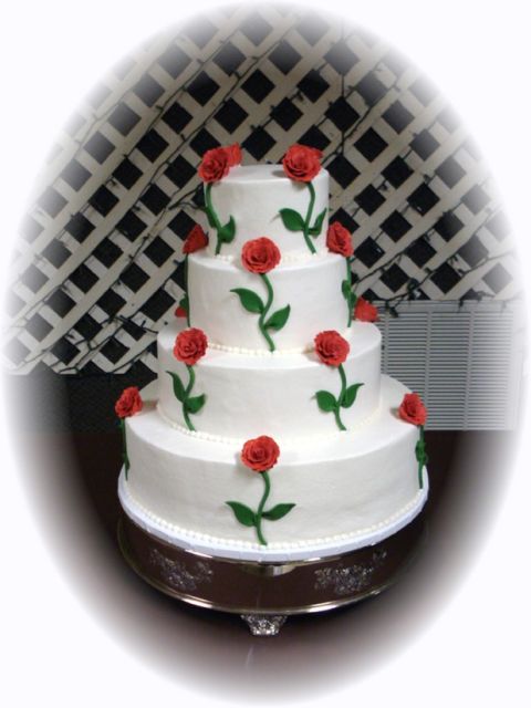 cute wedding cake