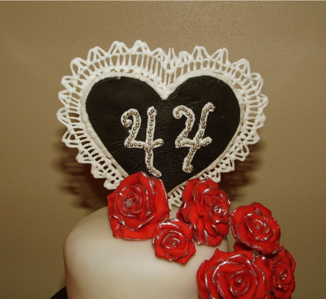 44 anniversary cake topper in heart shape.PNG