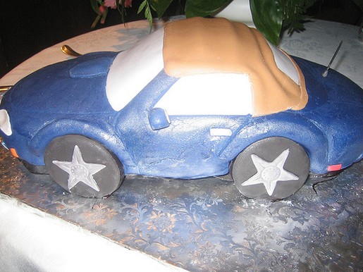 sport car Groom cake.jpg