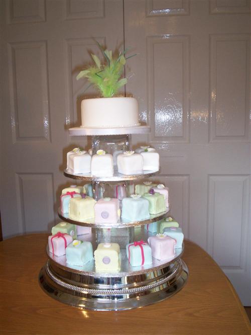 Colorful wedding cupcakes picture