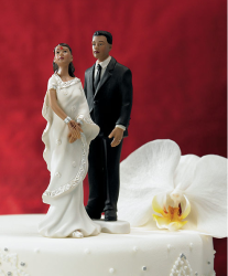 Contemporary Indian Bride and Groom cake toppers.PNG