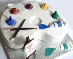 White water painting palette cake for 4 year old.JPG