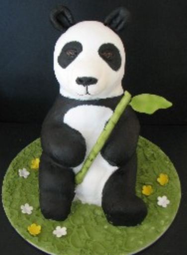 Panda with bamboo cake.JPG