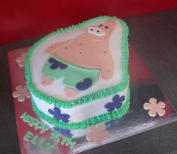 Patrick Star birthday cake.JPG