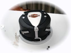 Groom Harley Jacket cake.jpg