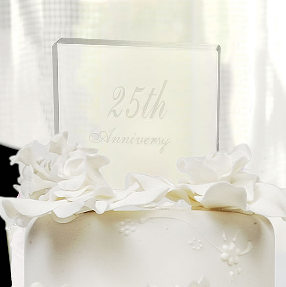 Silver anniversary crystal cake topper picture.PNG