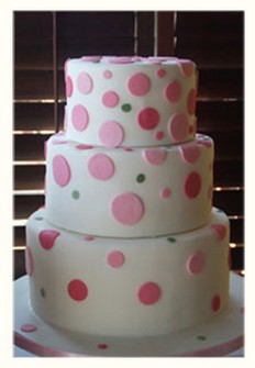 fun wedding cake picture
